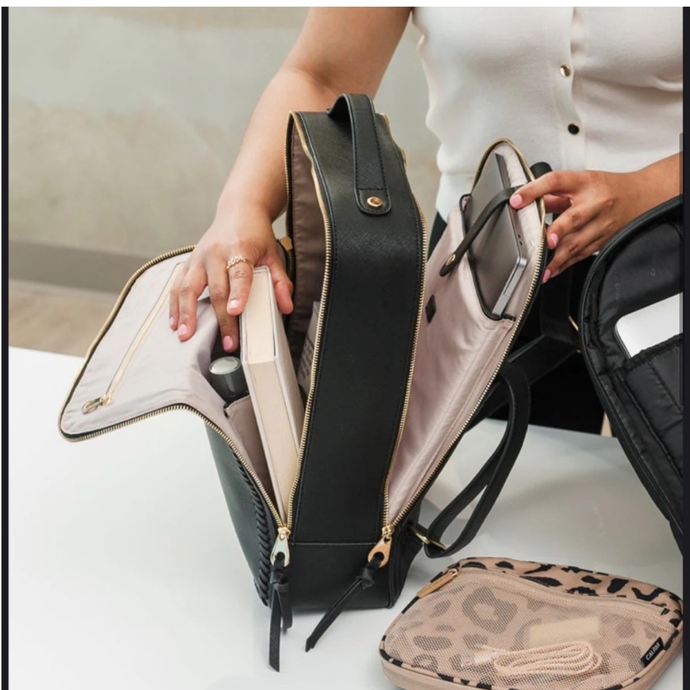 Elegant Black Women's Backpack